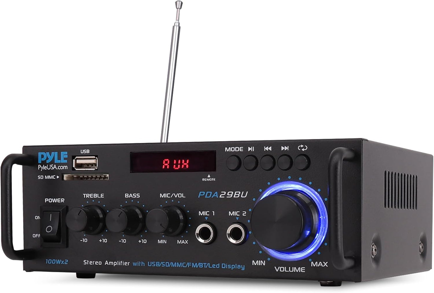 Pyle 200W Wireless Bluetooth Stereo Power Amplifier Review