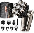 SHPAVVER 9 in 1 Head Shavers for Bald Men with LED Display