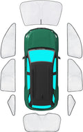 Full-coverage 8pc Sun Shades for Chevy Equinox 2010-2017 - UV Blocker