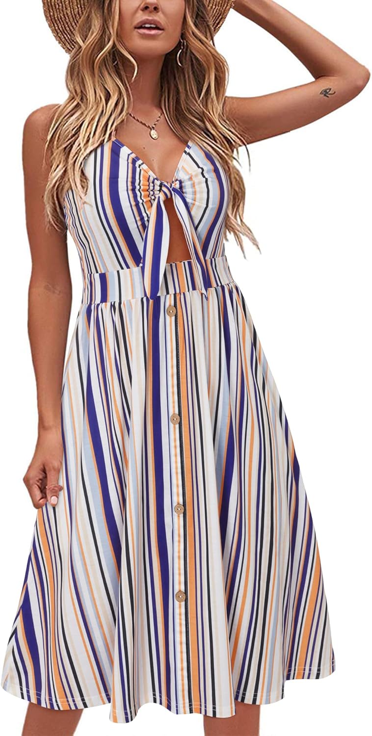VOTEPRETTY Women's Summer Dresses for Beach and Vacation Fun