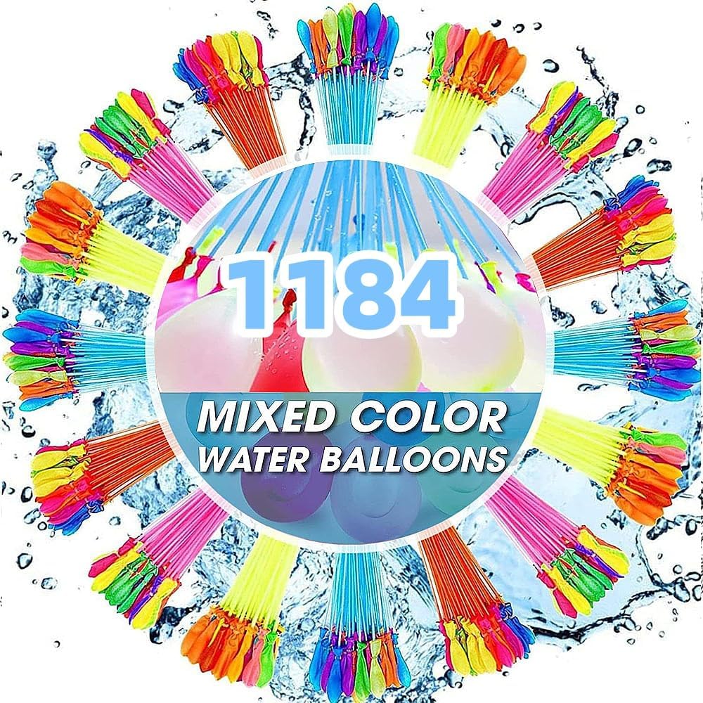 Summer Quick Fill Water Balloons for Fun and Cooling Activities