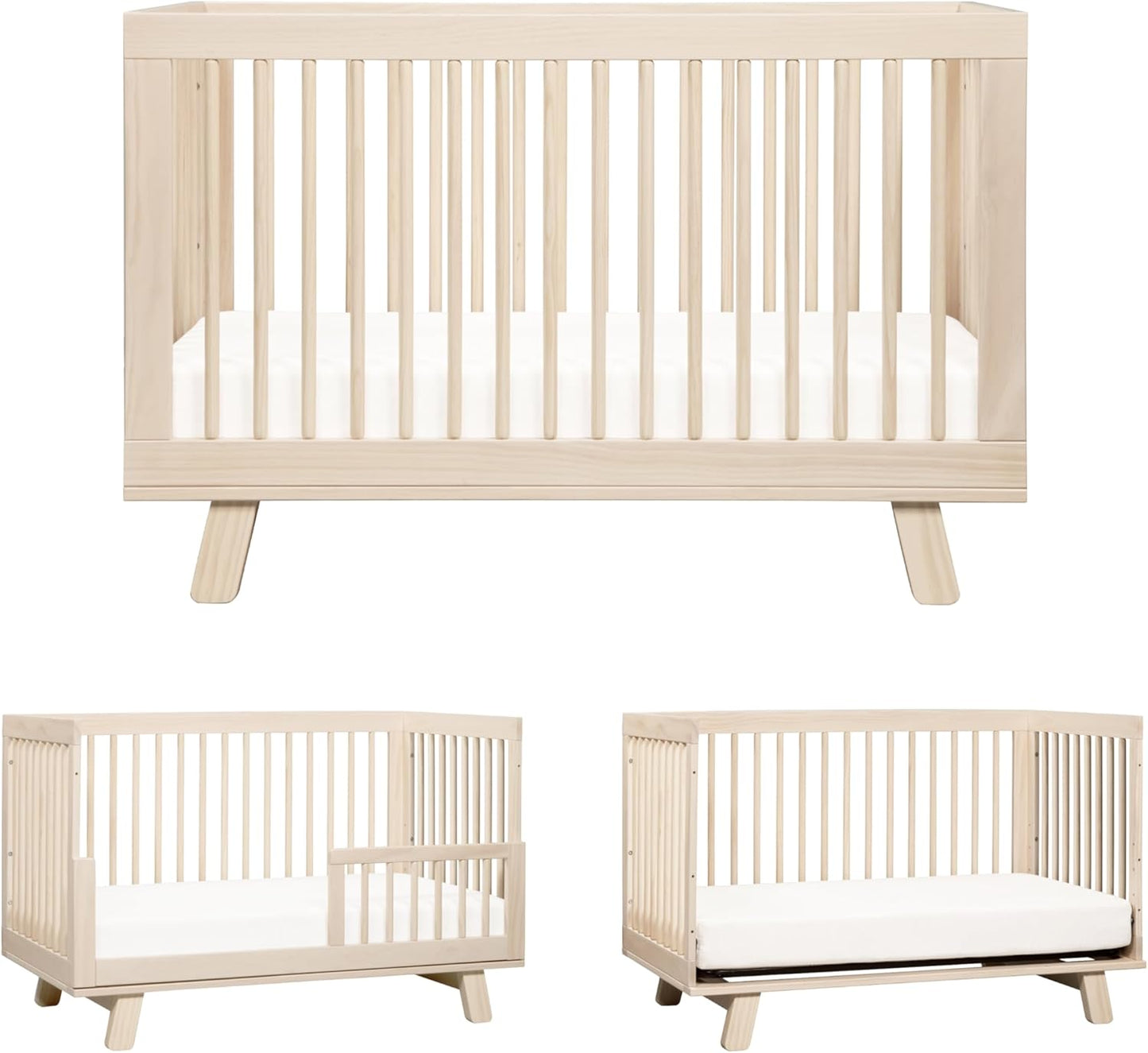 Babyletto Hudson 3-in-1 Convertible Baby Crib for Modern Nurseries