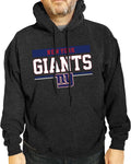 New York Giants Hooded Sweatshirt - Charcoal Unisex Gameday Fleece