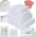 350 Pcs Dish Packing Supplies for Moving - Foam Pouches Set