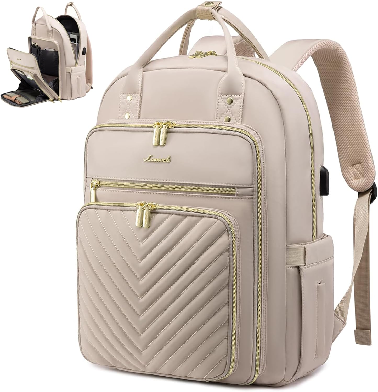 LOVEVOOK Laptop Backpack for Women - Stylish and Functional