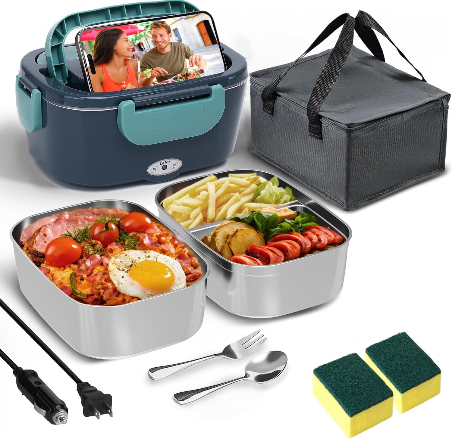 Portable Electric Lunch Box - Hot Meals Anywhere!