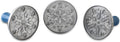 Nordic Ware Snowflake Cookie Stamps, 3-in rounds - Embossed Holiday