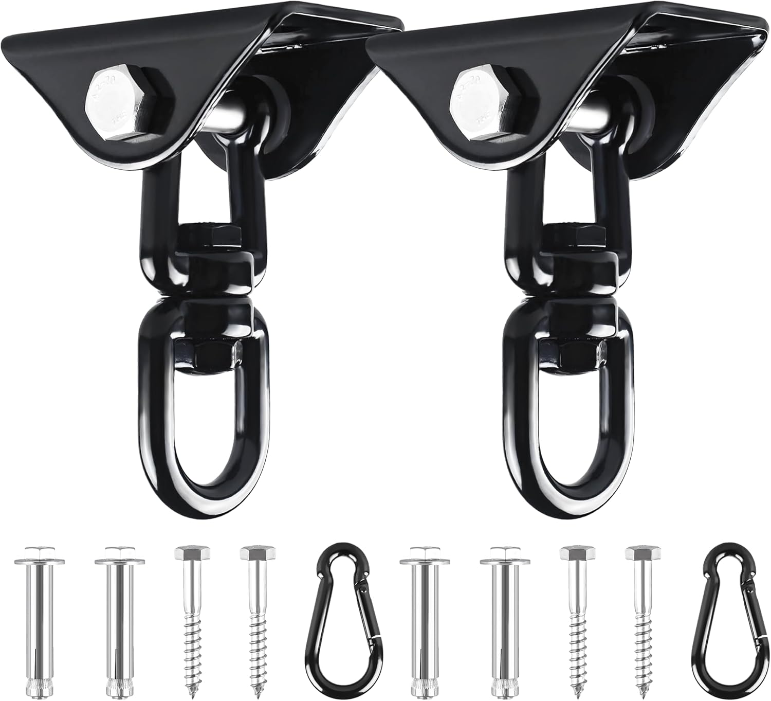 SKYPHAROS 360 Swing Kit: Heavy Duty Stainless Steel Hooks for 1200 lb Capacity