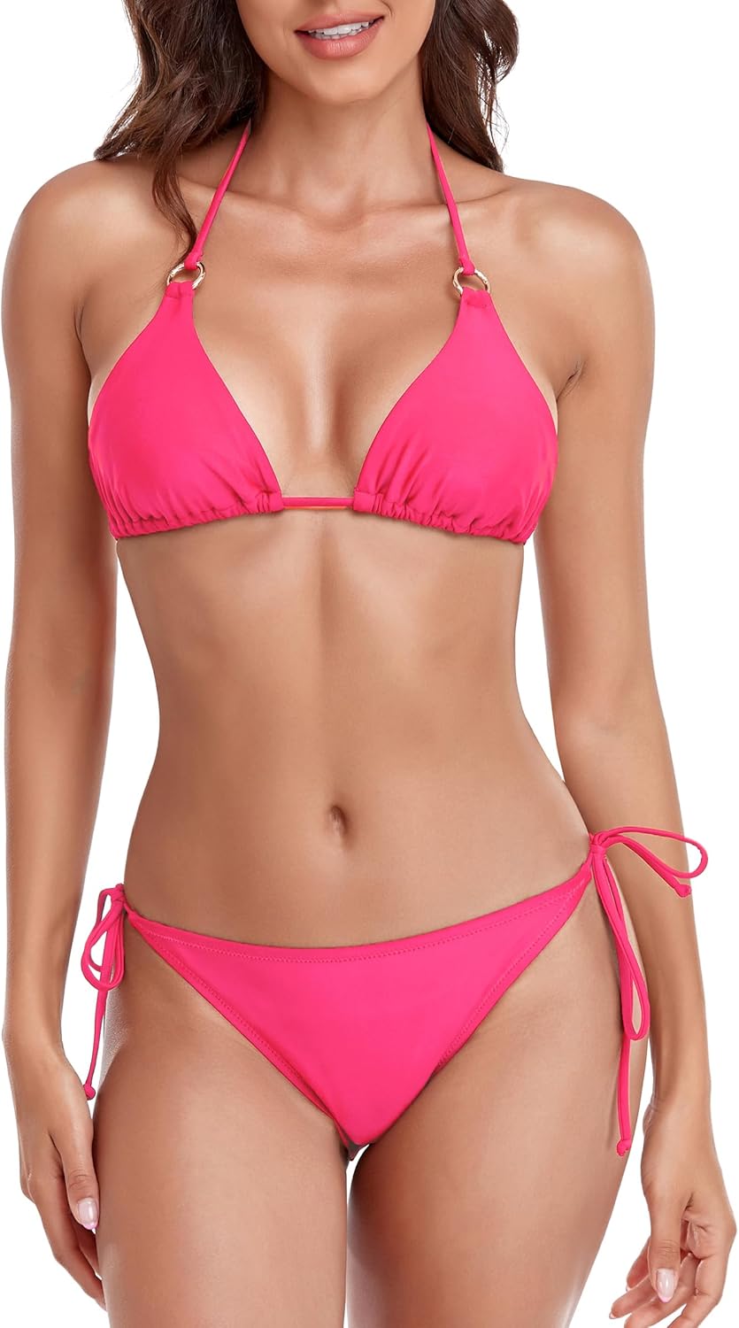 RELLECIGA Women's Triangle Bikini Set for a Flattering Look