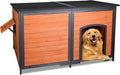 Extra Large Dog House Outdoor Weatherproof Kennel for Large Dogs