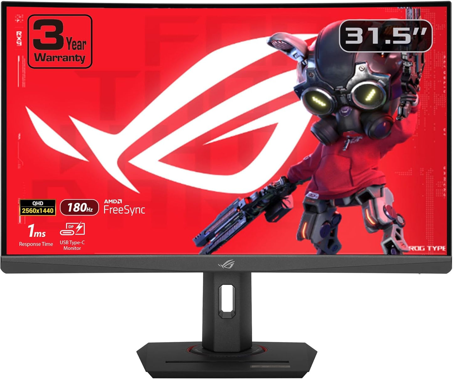 ASUS ROG Strix 32 QHD Gaming Monitor - 180Hz Speed