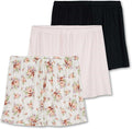 Women's Pajama Shorts 3-Pack - Ultra-Soft Sleep Lounge Sweatshorts Put