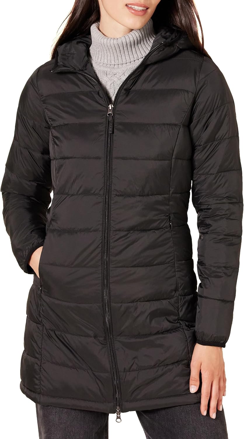 Lightweight Water-Resistant Packable Hooded Puffer Coat Review