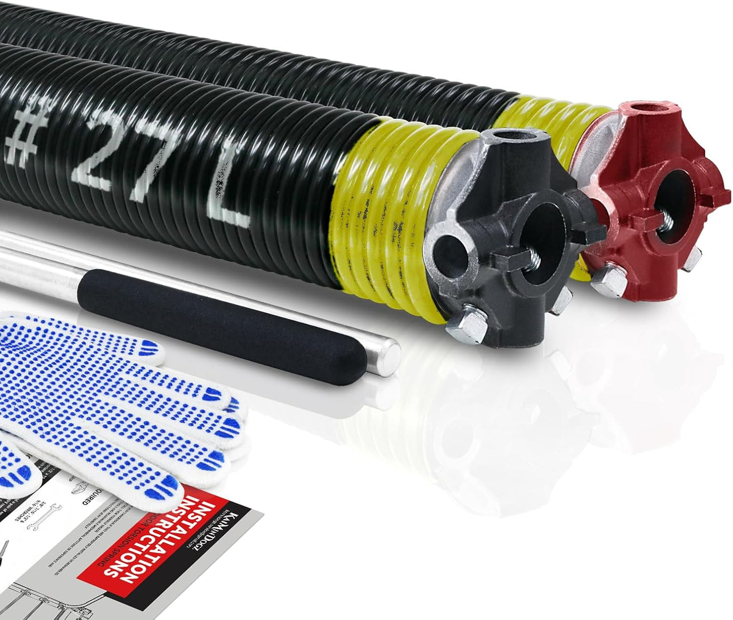 High Precision Garage Door Torsion Springs Set for Easy Installation