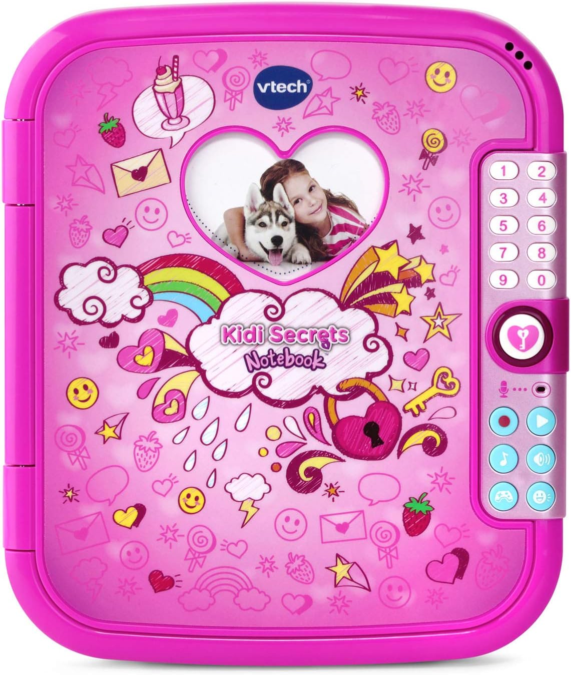 VTech Kidi Secrets Pink Notebook: Keep Secrets Safe!