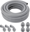 Liquid-Tight Flexible Conduit Kit 2 in x 50 ft - Durable, Easy Install