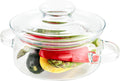 Simax Simmer Pot for Stove Potpourri Glass Cookware - Clear 32 oz