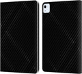 Alyn Spiller Plaid Carbon Fiber Leather Wallet Case for iPad Air
