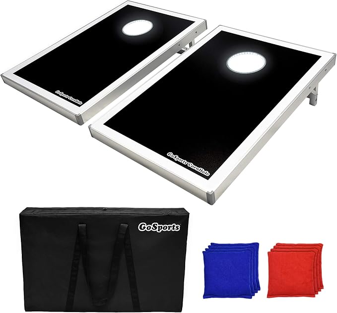 GoSports Tailgate Size Cornhole Set - Portable 3 ft x 2 ft Fun
