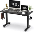 Monomi Electric Height Adjustable Standing Desk, 48x24 in - Smooth