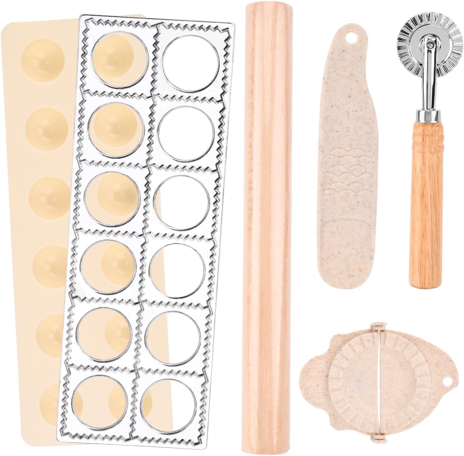 Equivira 5-Piece Ravioli Making Set - Effortlessly Craft Homemade Pasta!