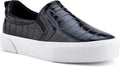 JENN ARDOR Womens Slip On Quilted Sneakers - Breathable Casual Walking