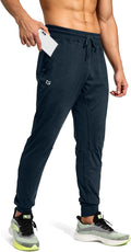 G Gradual Men's Sweatpants with Zipper Pockets - Comfortable