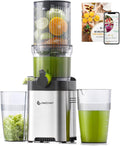 Cold Press Juicer - Slow Masticating Juicer with 4.6in Wide Chute