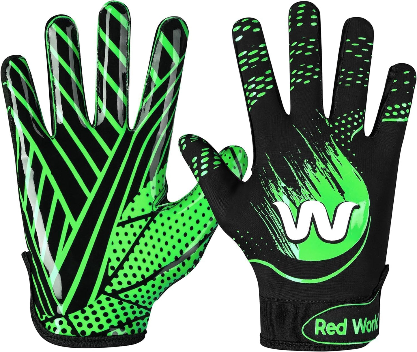 Sticky Receiver Football Gloves by RED WORLD