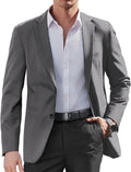 Mens Casual Sport Coat Regular Fit Lightweight Blazer - Versatile soft