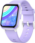 Kids Smart Watch for Girls - Waterproof Fitness Tracker with DIY Face