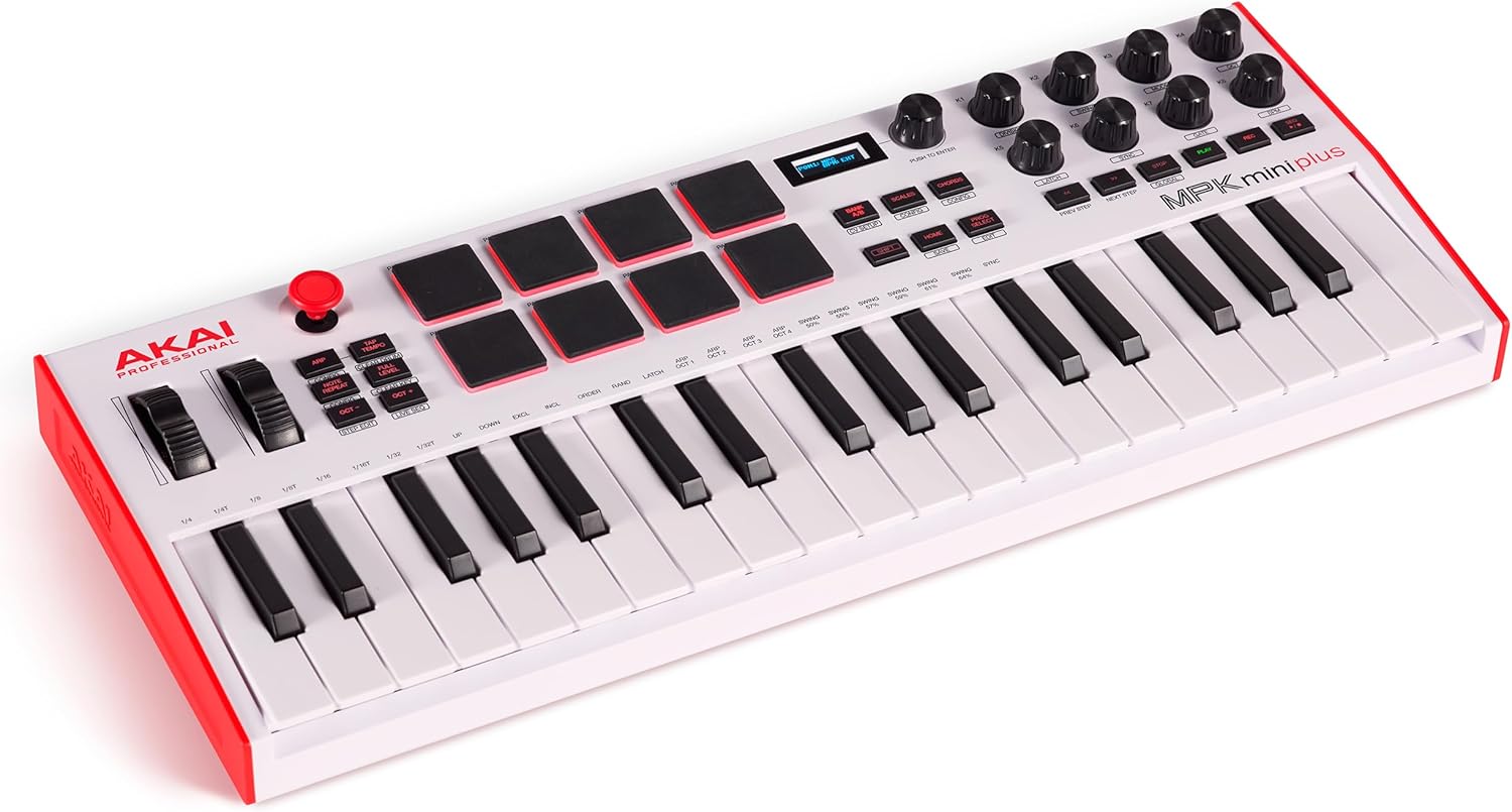 Akai Professional MPK Mini Plus: Compact MIDI Controller with Powerful Features