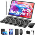 11 in Android 15 Tablet with 24GB+128GB Storage - Black