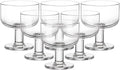 Bormioli Rocco Hosteria Stackable Dessert Cups, 6-Pack - Clear 8 oz