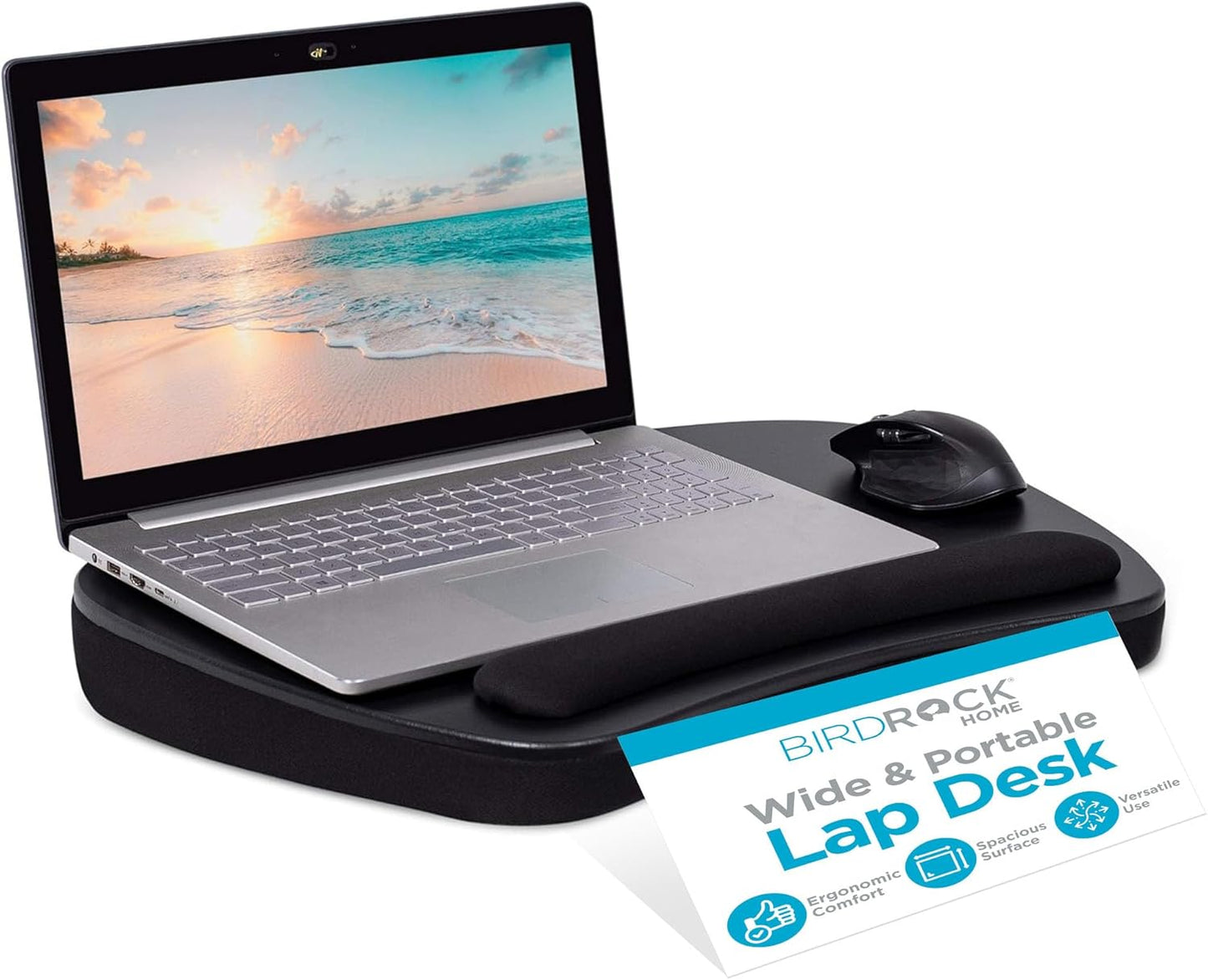 BIRDROCK HOME Oversized Lap Desk: WFH Comfort Essential