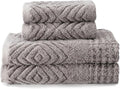 Texere 100% Organic Cotton Diamond Jacquard 700 GSM Towels - Spa