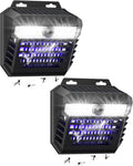2-in-1 Solar Bug Zapper Outdoor with Motion Sensor Light - Dual