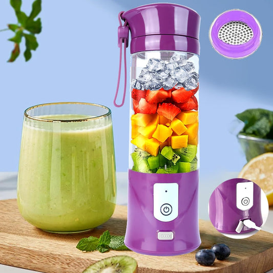 Portable Mini Blender for On-The-Go Juicing - Toycol