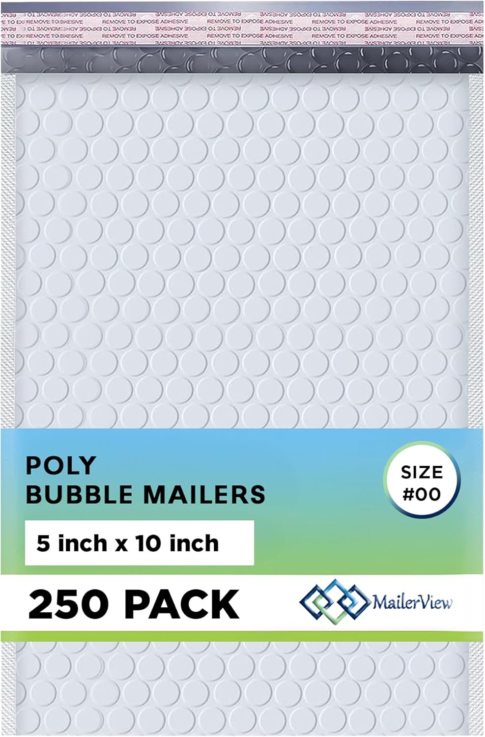 White Small Poly Bubble Mailers for Secure Shipping Needs