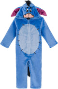 Winnie the Pooh Eeyore Fleece Zip Up Coverall for Boys - Newborn