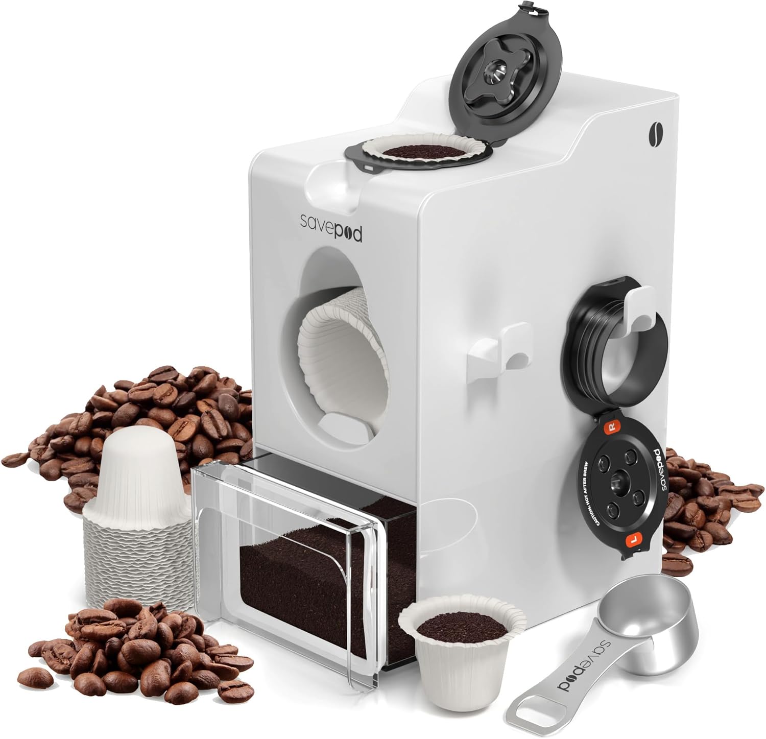 SavePod Coffee Pod Maker: Eco-Friendly Reusable Pods for K-Cup