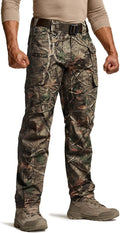 CQR Men's Tactical Pants - Durable Water Resistant Ripstop movement