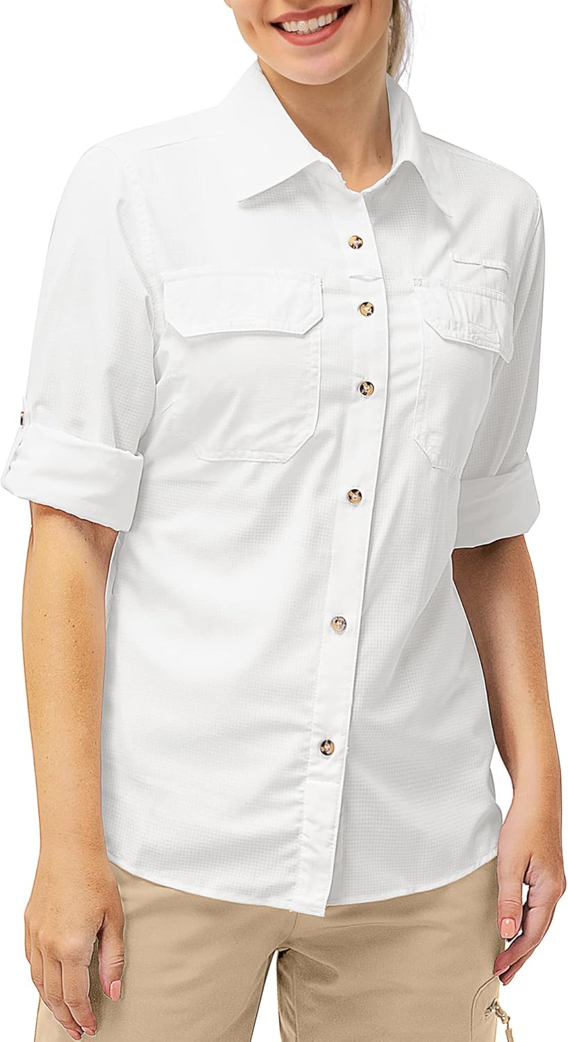 33,000ft Women's UPF 50 Sun Protection Shirt for Outdoor Activities