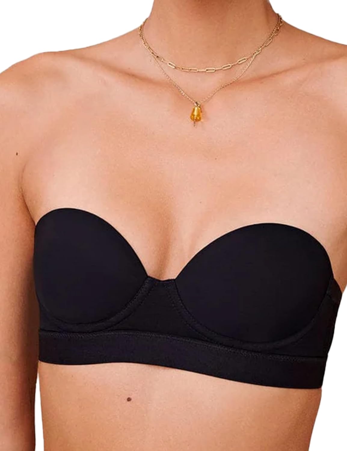 Pepper Strapless Bra: Multiway Lightly Lined Underwire Bra