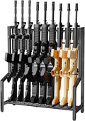 Indoor Gun Racks Rifle Rack Floor Stand - Holds up to 9 Long Guns
