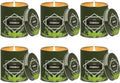 Citronella Candles Outdoor 6-Pack - Long Burn, Natural Scent