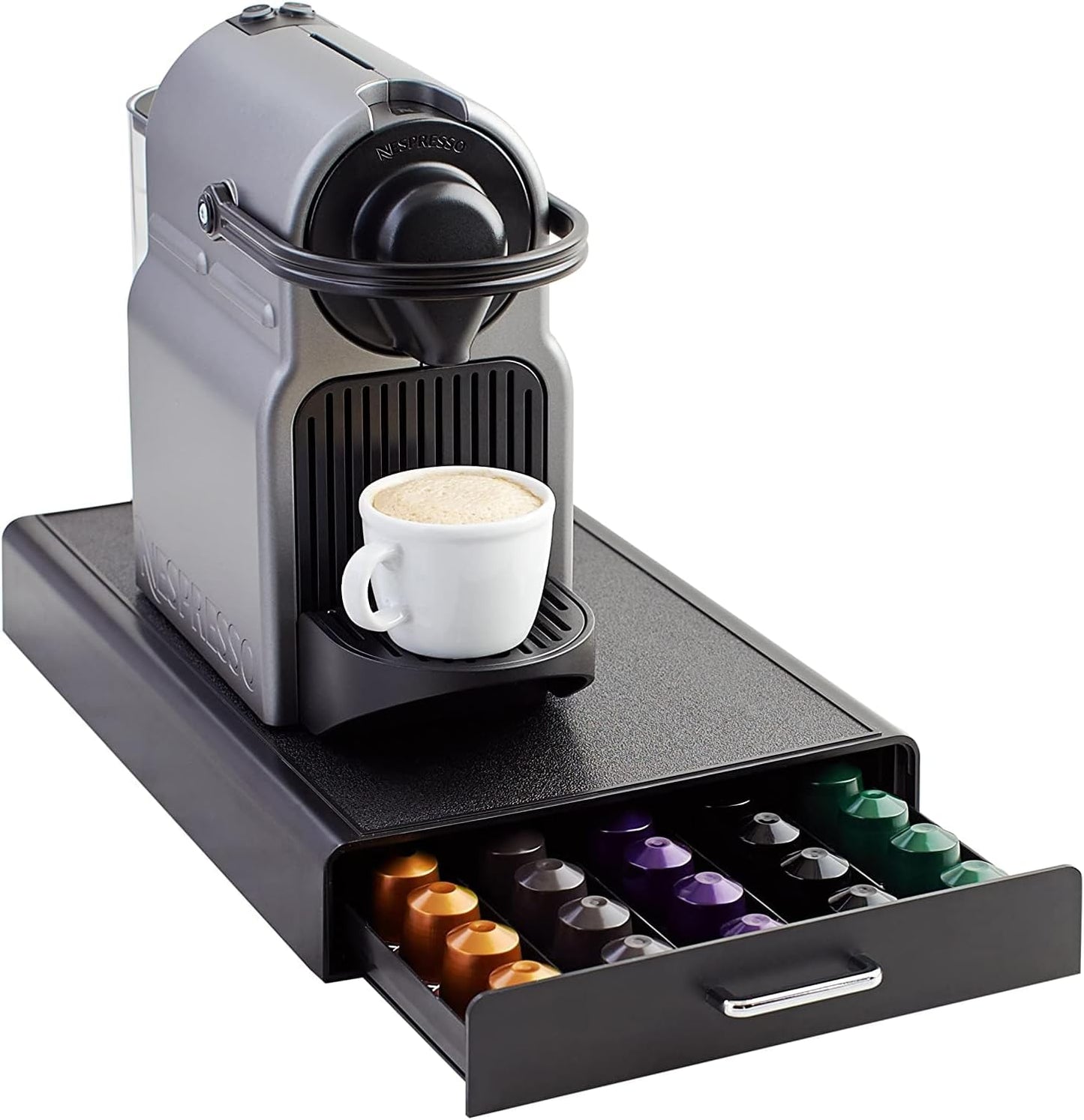 Space Saving Nespresso Pod Holder, 50 Capsule Capacity
