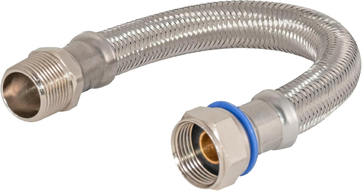 Eastman 24 Steel-Flex Water Heater Connector - Flexible Stainless Steel