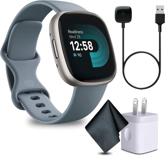 Fitbit Versa 4 Smartwatch: Daily Readiness, GPS, Heart Rate, 40+ Modes