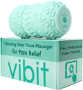 Green Vibit Vibrating Massager for Plantar Fasciitis - Deep Relief